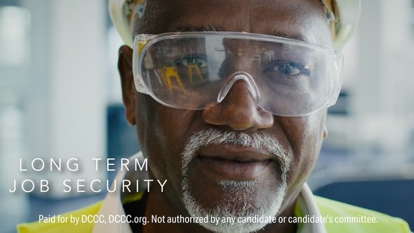 DCCC video creative about long term job security